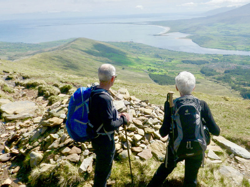 Hiking Ireland's small hills
